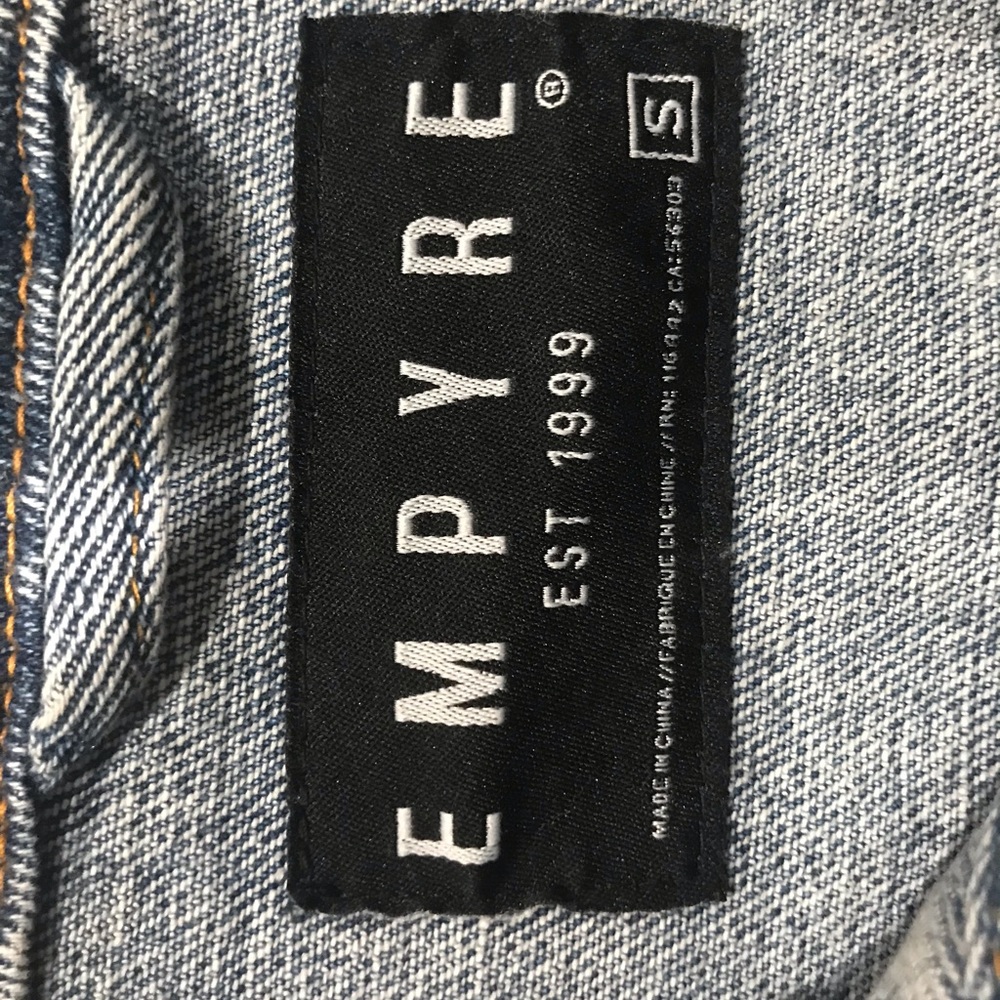 Empyre Distressed Jean Jacket